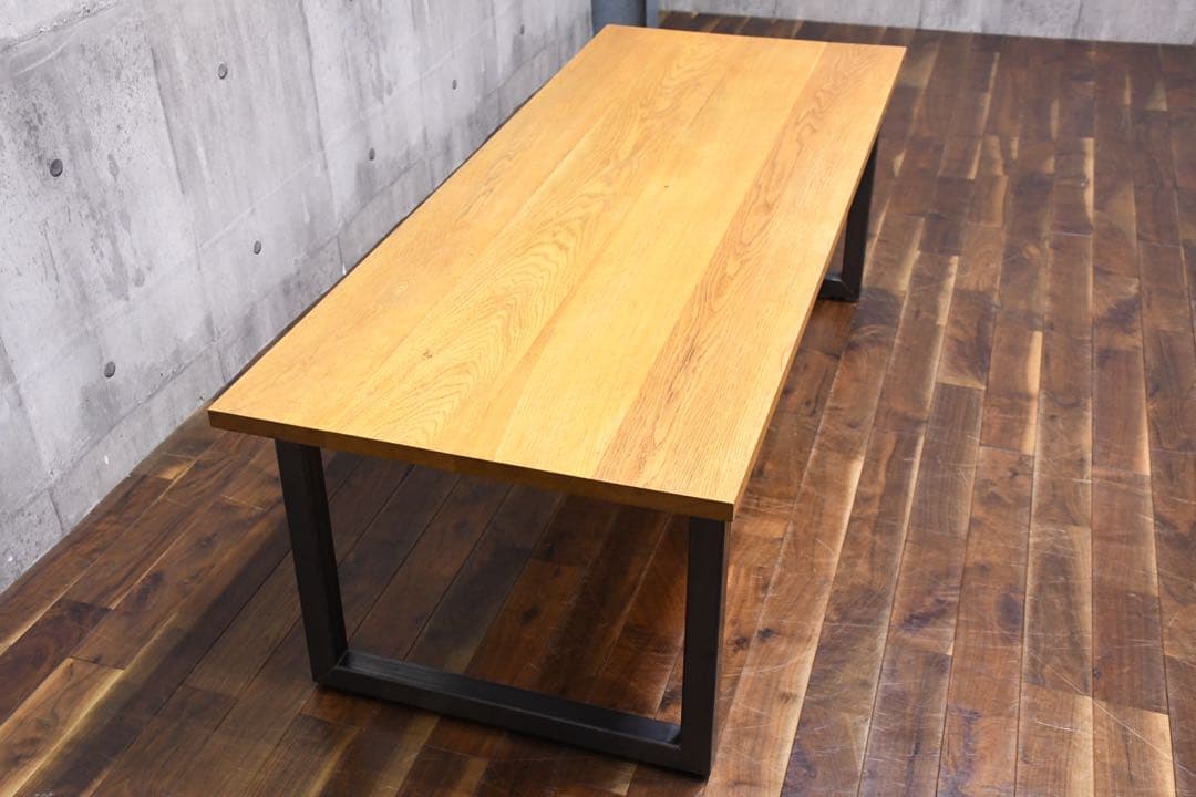 ECC17 展示品 スクエア ファニチャー オーク無垢材 センターテーブル