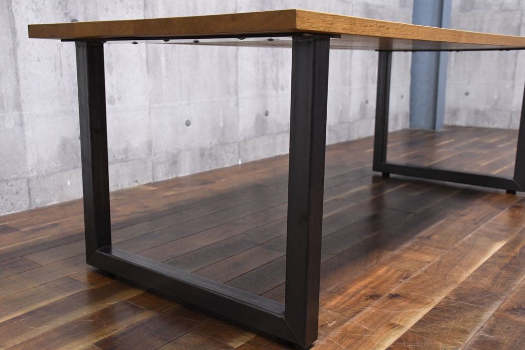 ECC17 展示品 スクエア ファニチャー オーク無垢材 センターテーブル