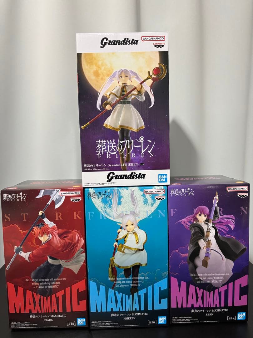 葬送のフリーレン Grandista MAXIMATICフィギュア4体セット - メルカリ