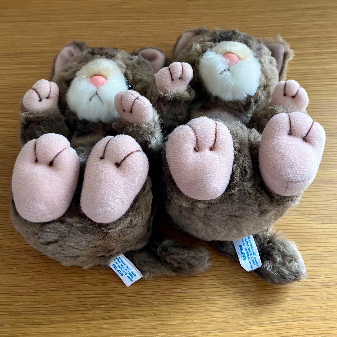 アルファ イリオモテヤマネコ ぬいぐるみ 西表山猫 ペア 平成レトロ