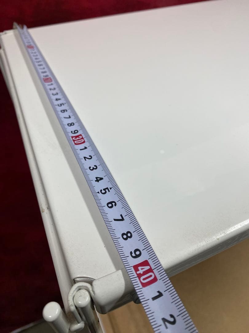 ✨大人気✨無印良品　スチールユニットシェルフ中ワイド　帆布バスケット2個付