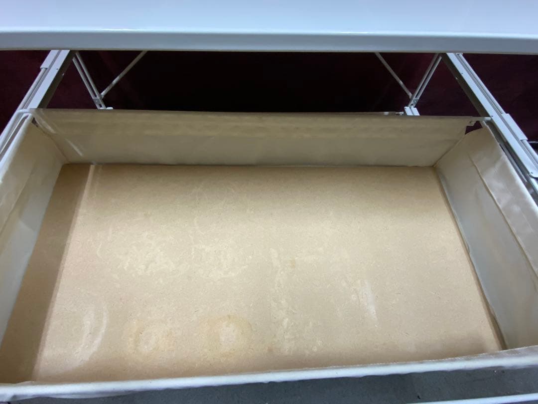 ✨大人気✨無印良品　スチールユニットシェルフ中ワイド　帆布バスケット2個付