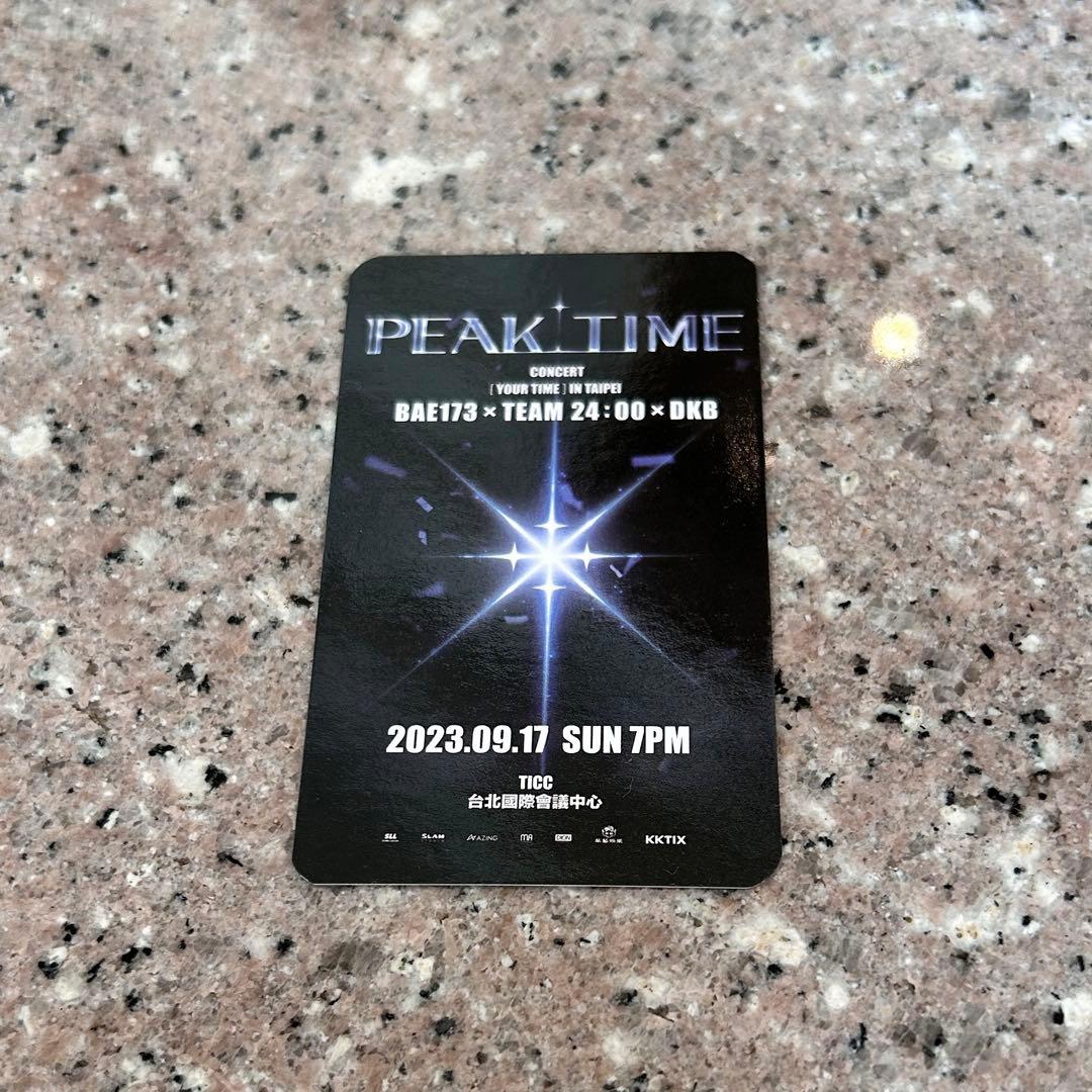 【台湾限定】 PEAKTIME ピークタイム DKB トレカ ポカ