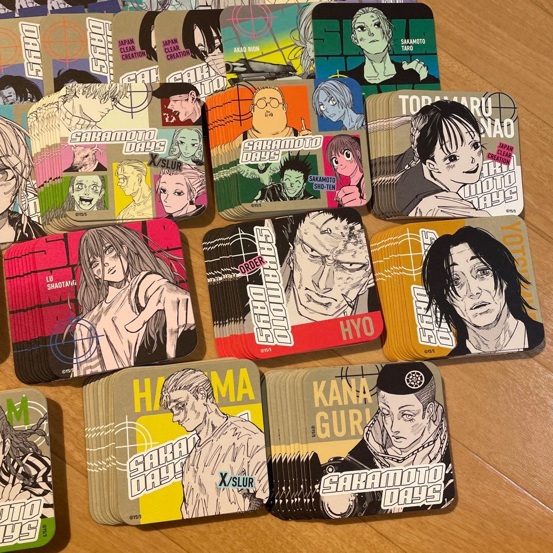 サカモトデイズ まとめ売り アートコースター 100枚以上 - メルカリ