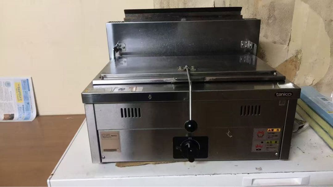 タニコー製　ガス餃子グリラー　業務用ガスサラマンダー N-TCZ-6045G