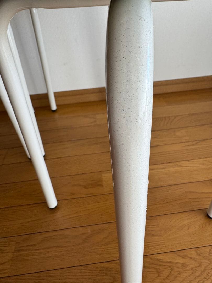 ホウトク　丸椅子　グリーン4脚セット