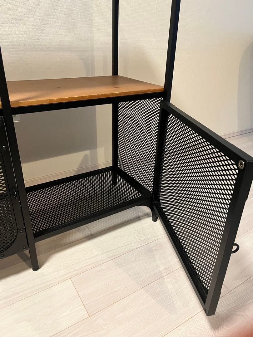 ＩＫＥＡ/イケア FJALLBO シェルフユニット100x95 cm ブラック