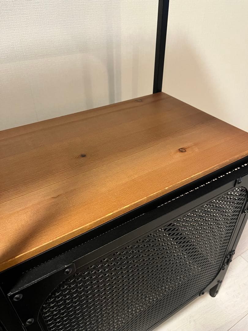 ＩＫＥＡ/イケア FJALLBO シェルフユニット100x95 cm ブラック