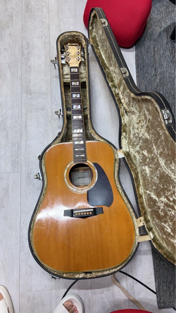 日本製】Ibanez V380 ヴィンテージアコースティックギター - メルカリ