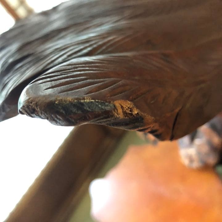 木彫り 鷲