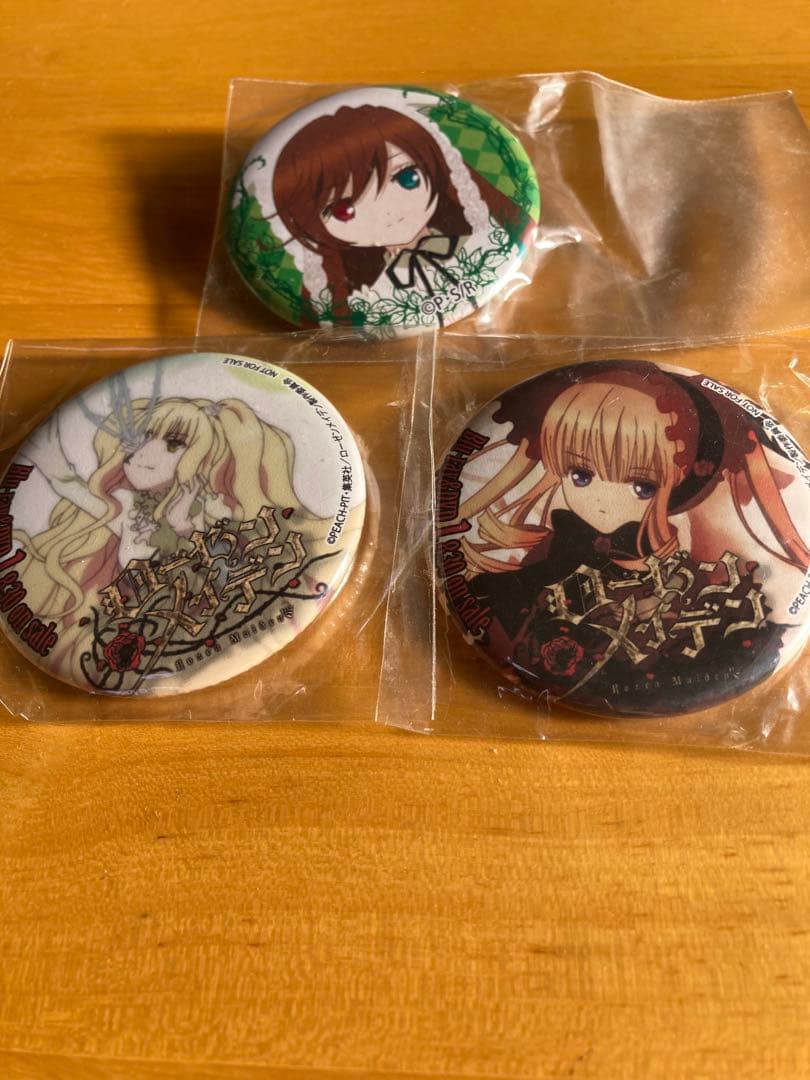 大**様 ローゼンメイデン　コースター/ポストカード/缶バッジ
