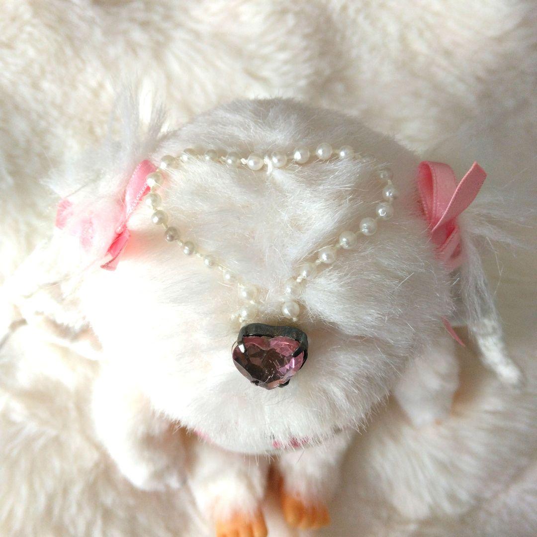 平成レトロ 天使 モンチッチ 女の子 S ぬいぐるみ セキグチ 天使 白