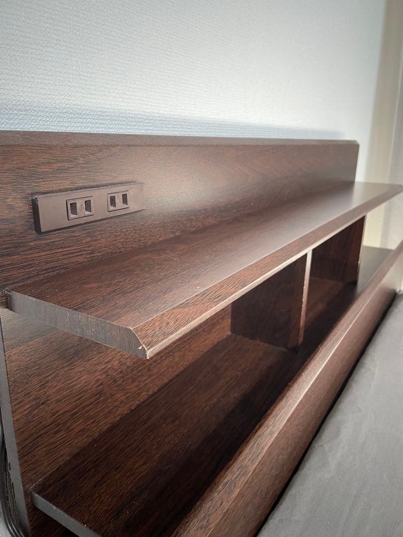 【エママットレス付き】シングルベッド 配送込み