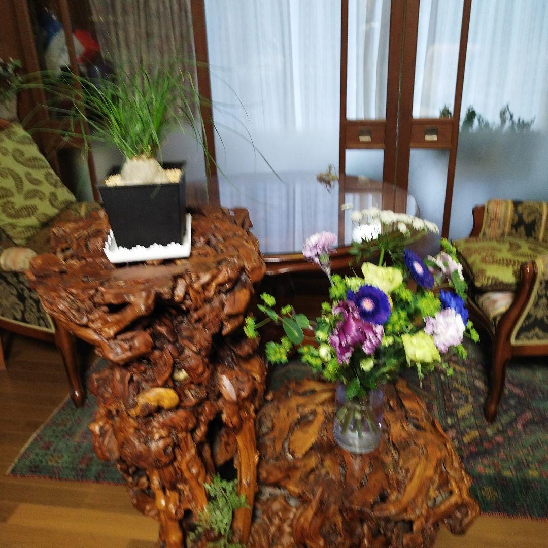 木の根っこのオブジェ - メルカリ