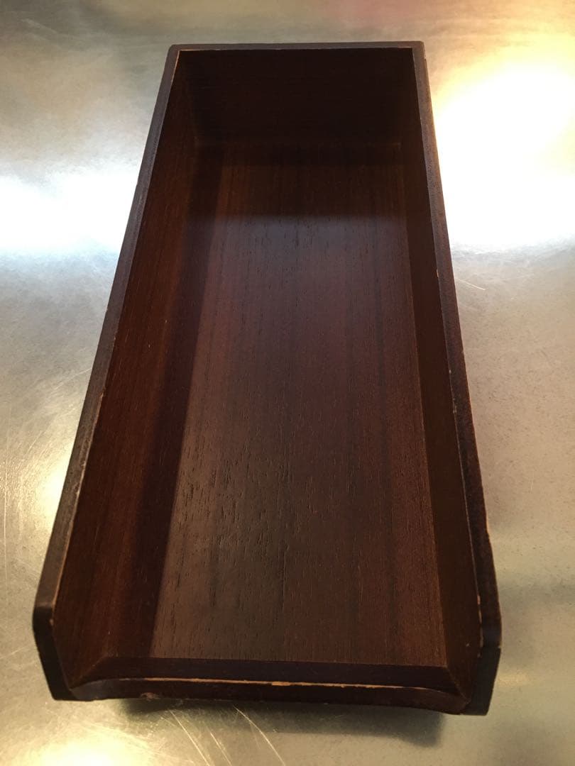 サイトーウッド　木製カトラリートレー　箸入れ　　スプーン　フォーク入れ