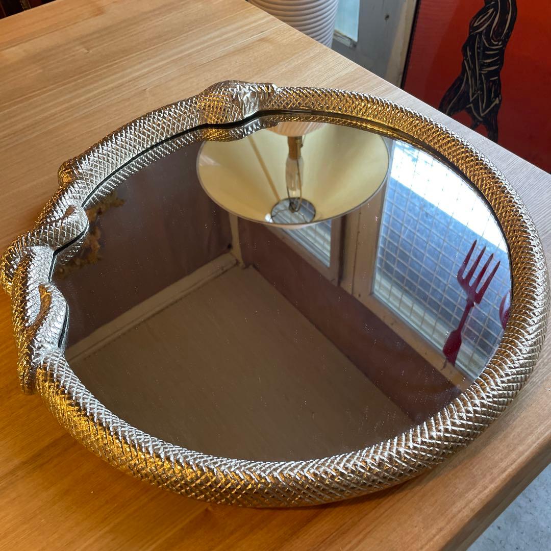 蛇のオーバルミラー・USA