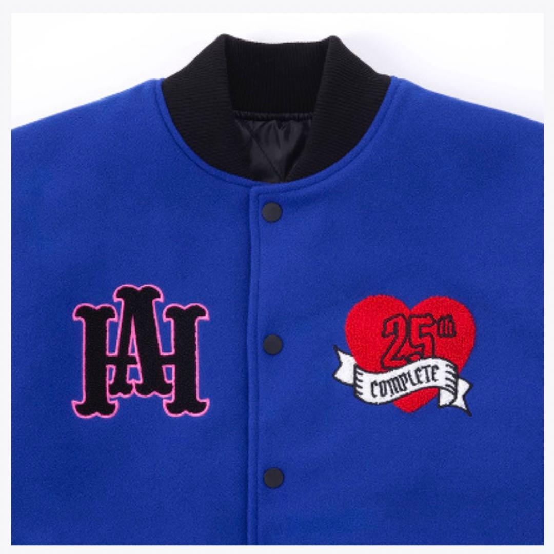 送料込】浜崎あゆみ スタジアムジャンパーBLUE (M) 新品未使用 - メルカリ