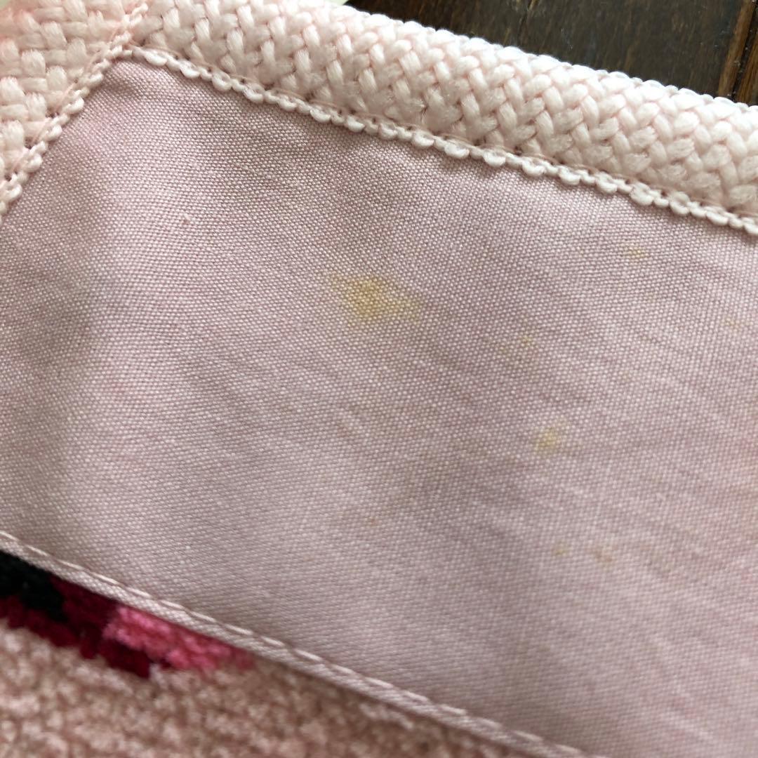 未使用 レイクアルスター スミレ ワイドドレスエプロン シェニール織