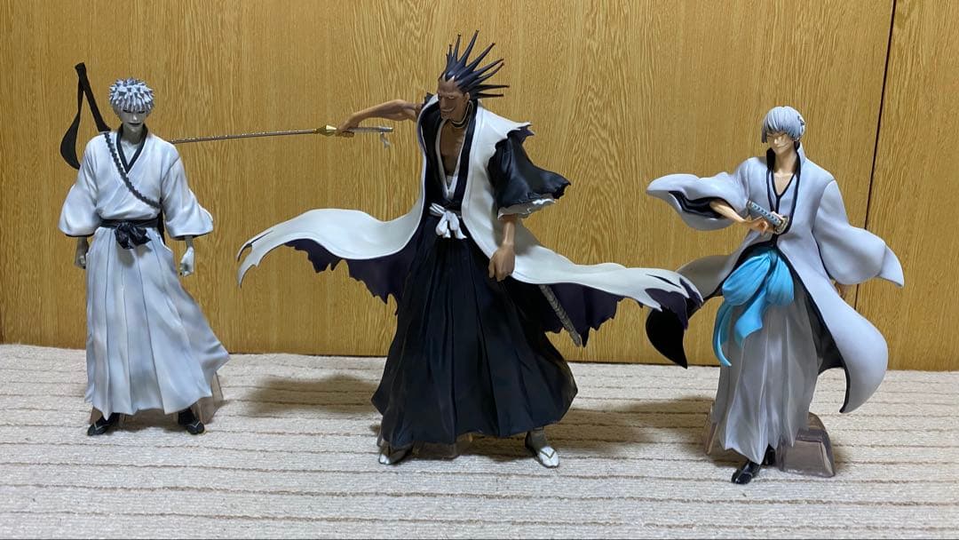BLEACH 一番くじ 藍染惣右介 市丸ギン フィギュア 3点セット - メルカリ