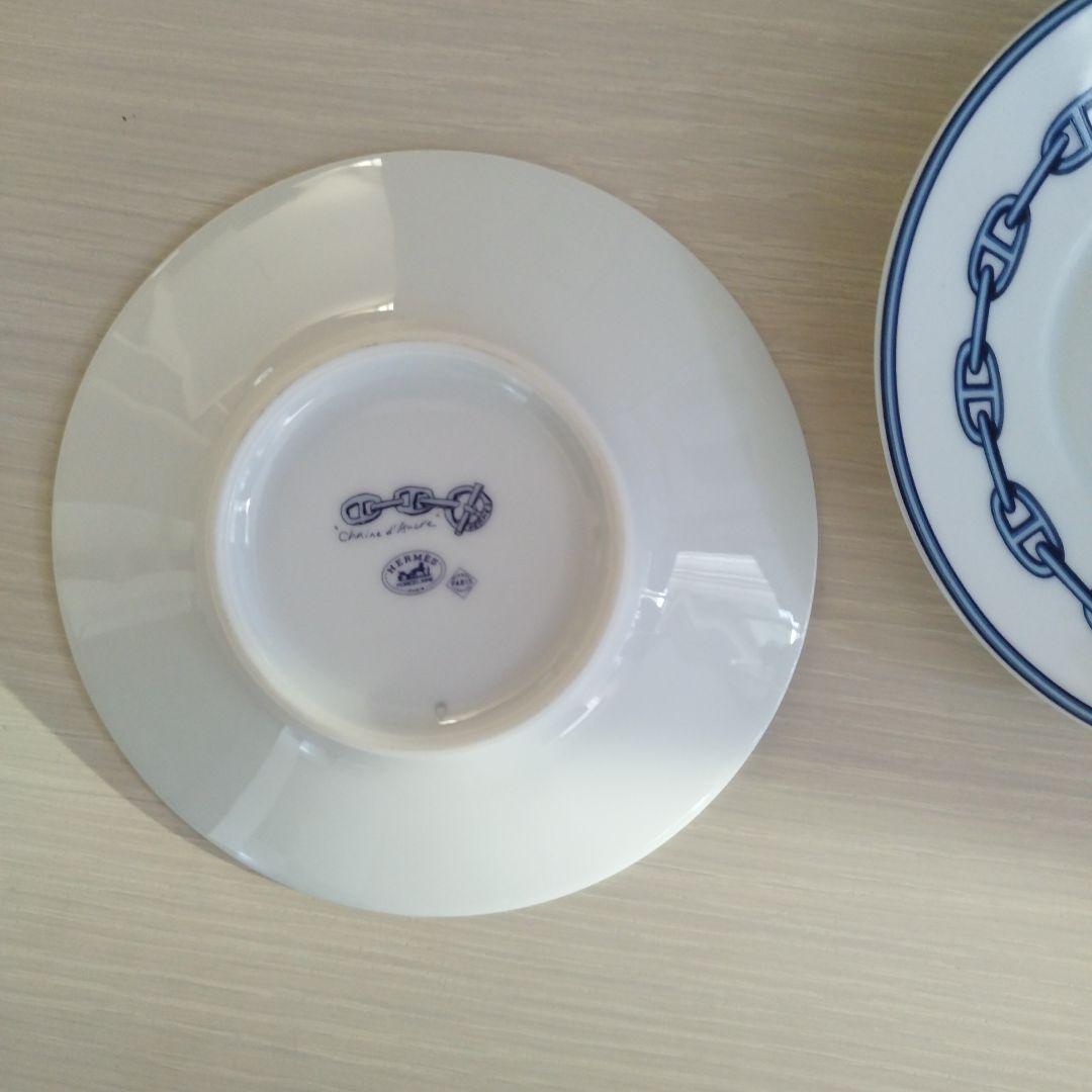 エルメス シェーヌダンクル ソーサー皿 2枚セット - メルカリ