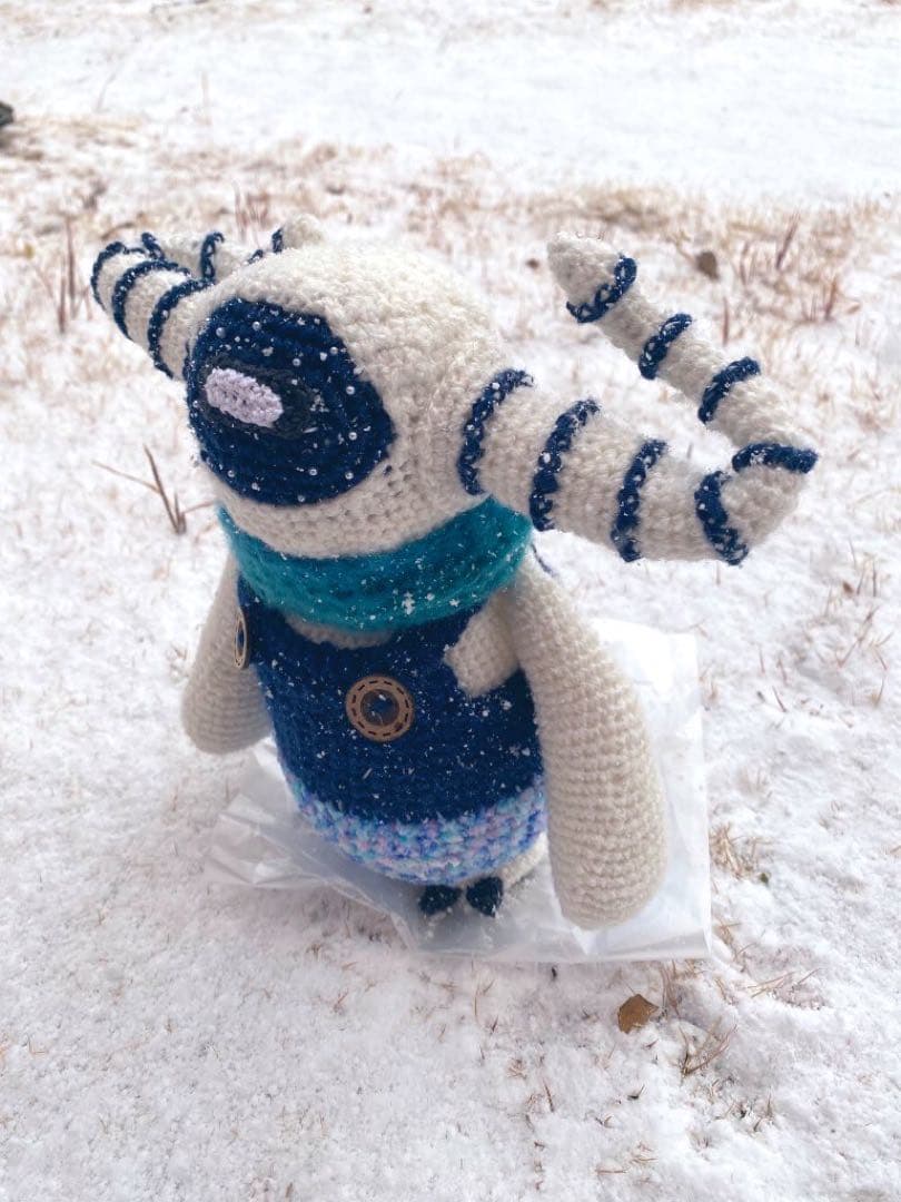 a stuffed Yeti ！！