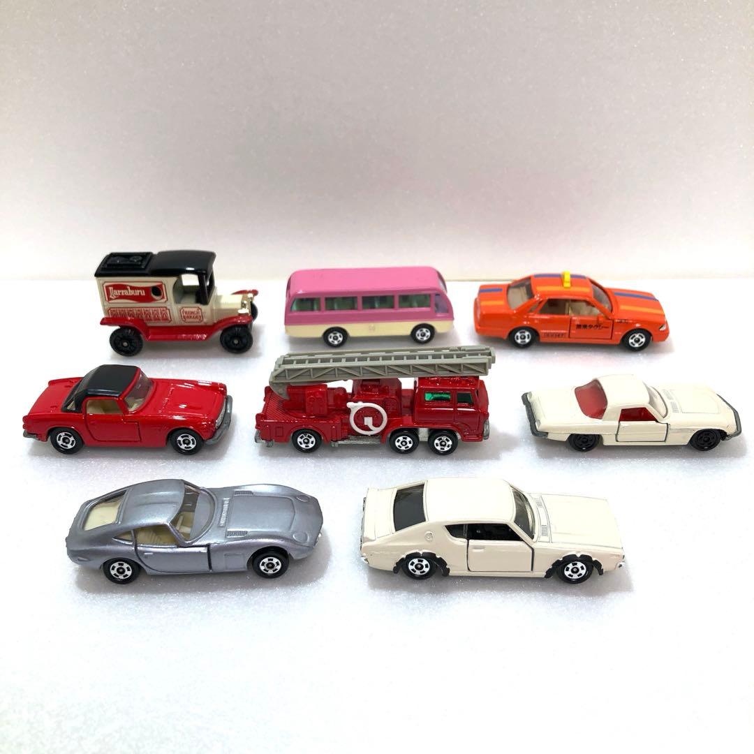トミカ・日本製・当時物】 【黒箱・青箱】8台・ ルース品・美品 - メルカリ