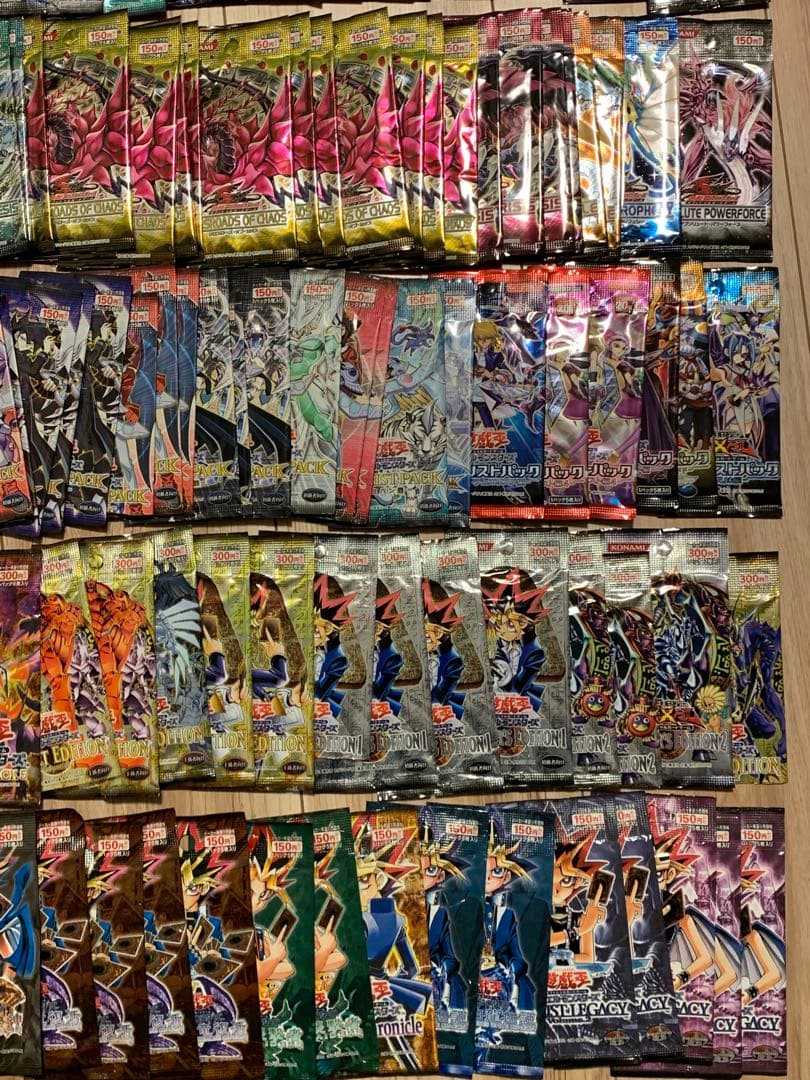 遊戯王　パック　まとめ売り
