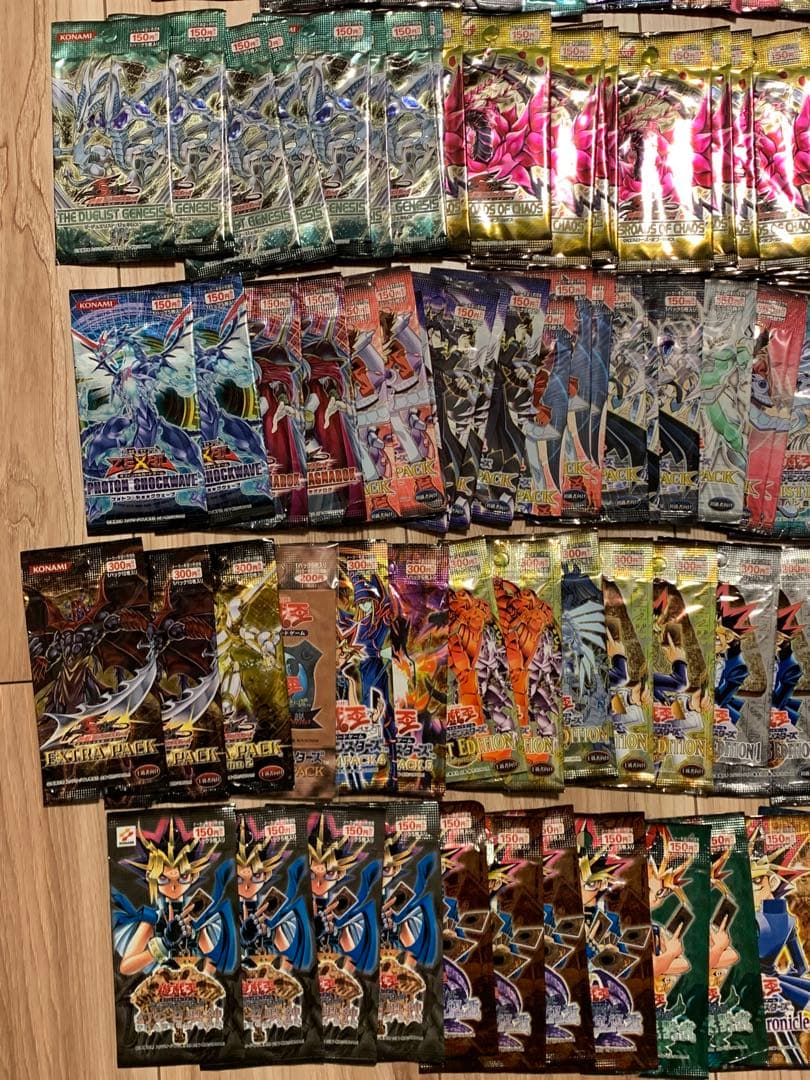 遊戯王　パック　まとめ売り