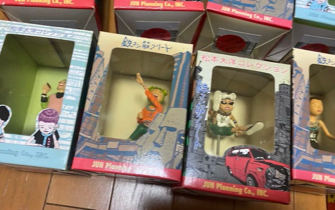 松本大洋コレクション　鉄コン筋クリート　セット　フィギュア　まとめ売り