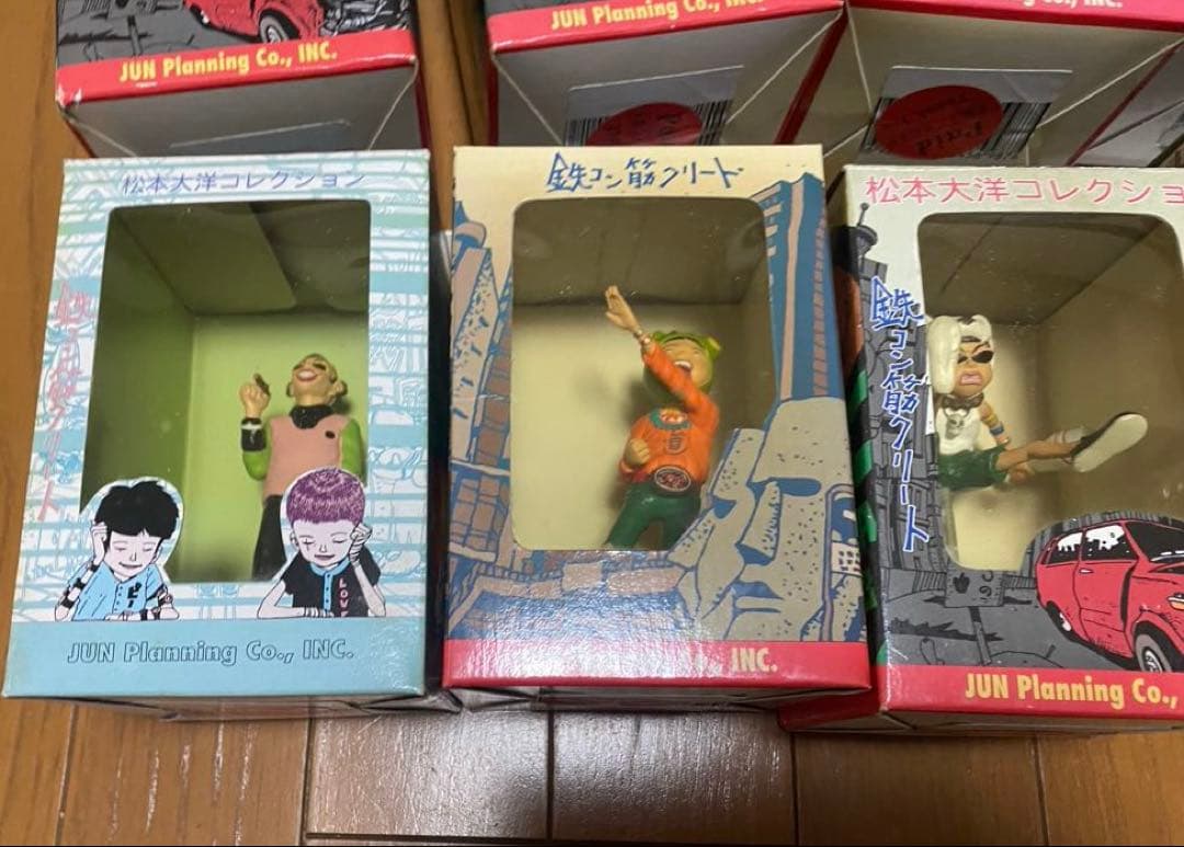 松本大洋コレクション　鉄コン筋クリート　セット　フィギュア　まとめ売り