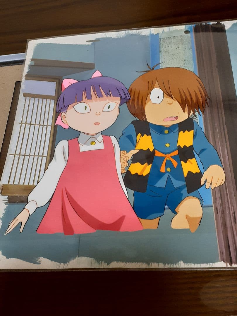 アニメ『ゲゲゲの鬼太郎』4期 猫娘 セル画 背景付き 当時物 - メルカリ