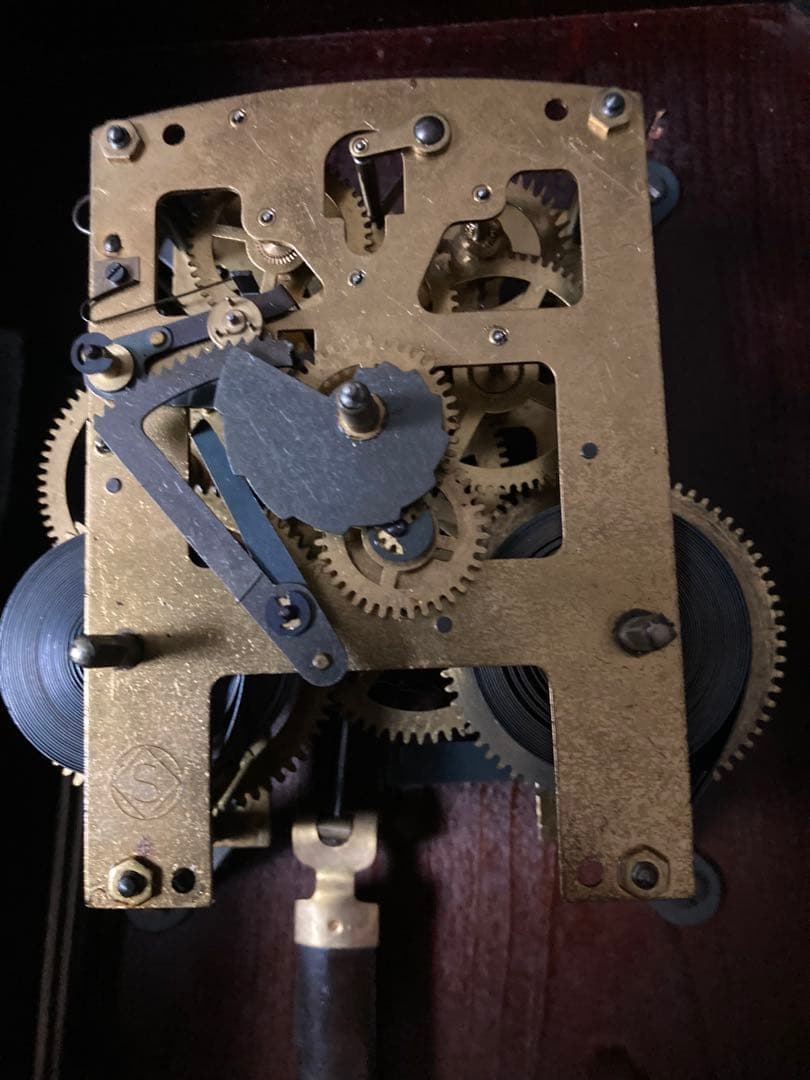 SEIKOSHA 柱時計 本打ち式 稼動中