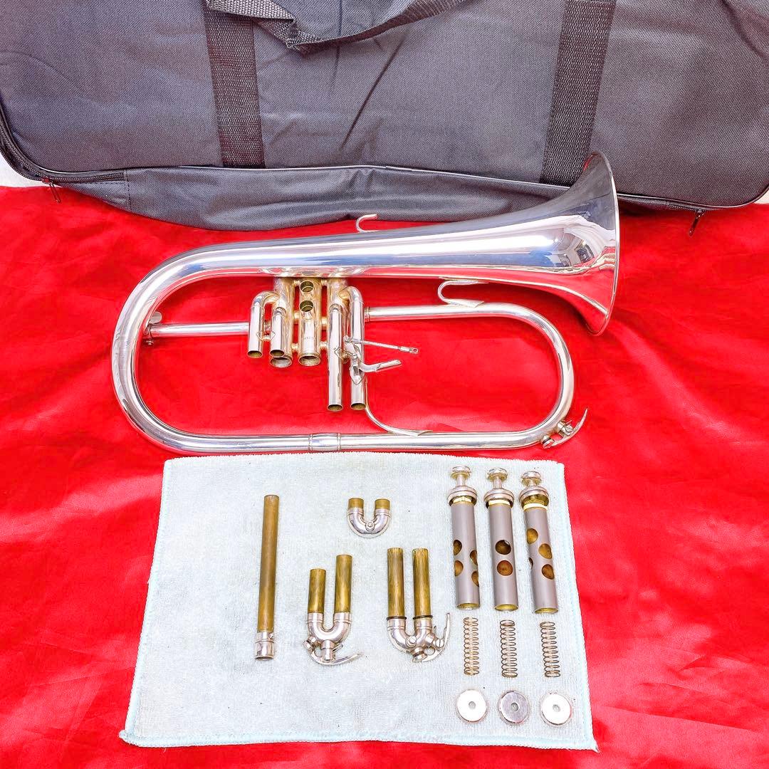 YAMAHA Xeno YFH-8310U フリューゲルホルン マウスピース付き - メルカリ