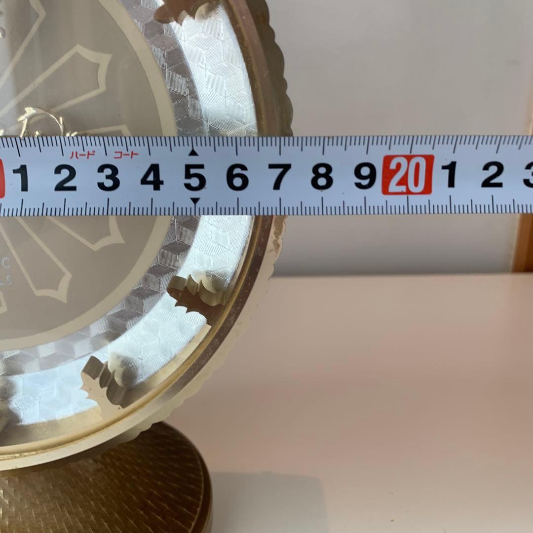 置き時計 電池式 昭和 レトロ アンティーク