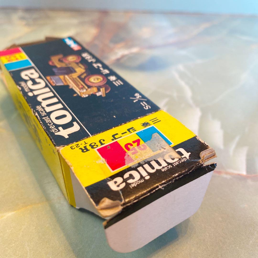 トミー トミカNO.25 三菱ジープJ3R 黒箱 日本製 - メルカリ