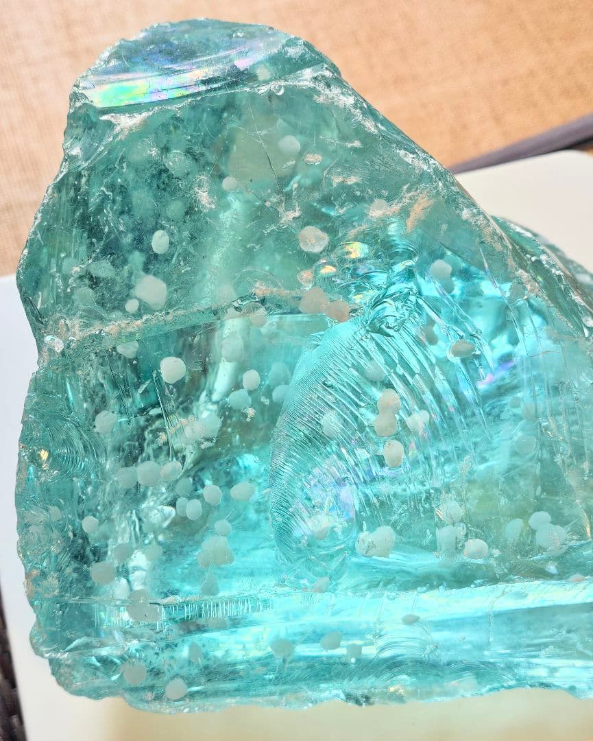 超巨大‼️4.4kg‼️クリストバライト入りネリーランド産 アンダラクリスタル