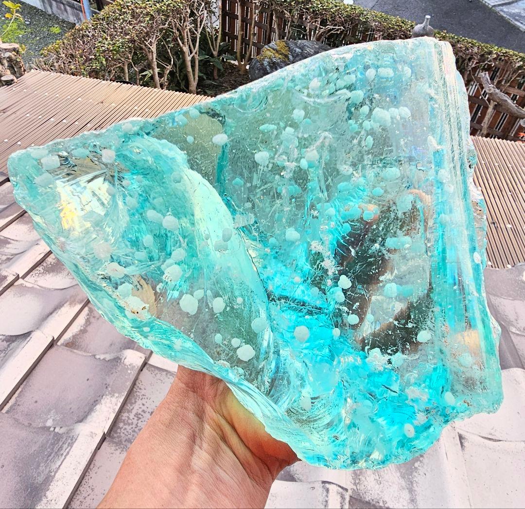 超巨大‼️4.4kg‼️クリストバライト入りネリーランド産 アンダラクリスタル