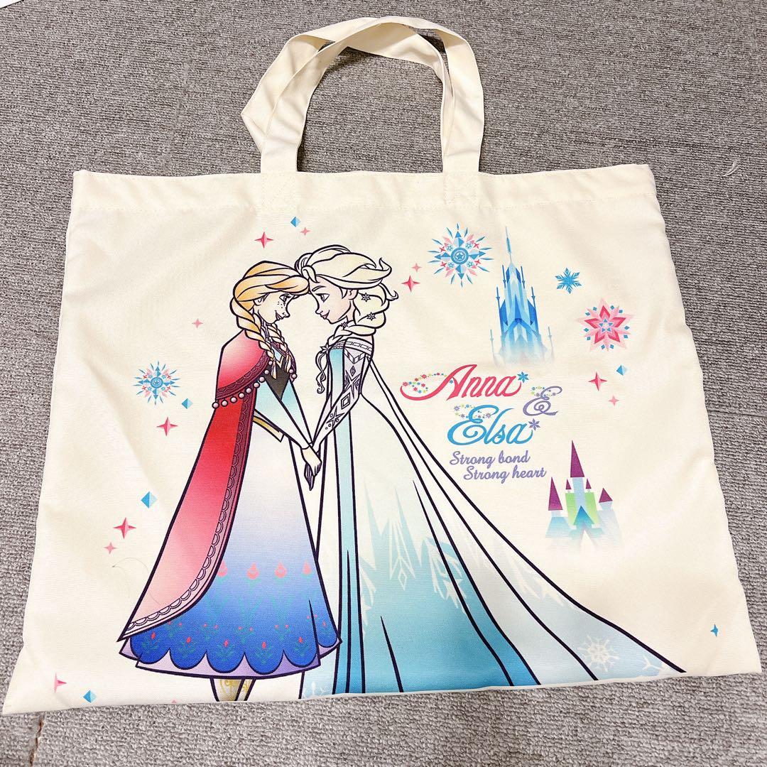 ディズニー アナ雪 アナとエルサ トートバッグ - メルカリ