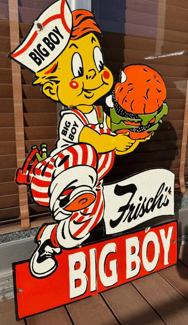 ビッグボーイ BIG BOY 看板 76cm ガレージ 世田谷ベース