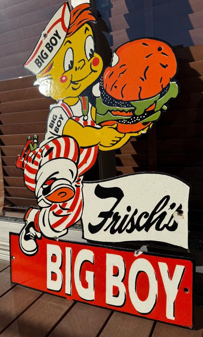 ビッグボーイ BIG BOY 看板 76cm ガレージ 世田谷ベース