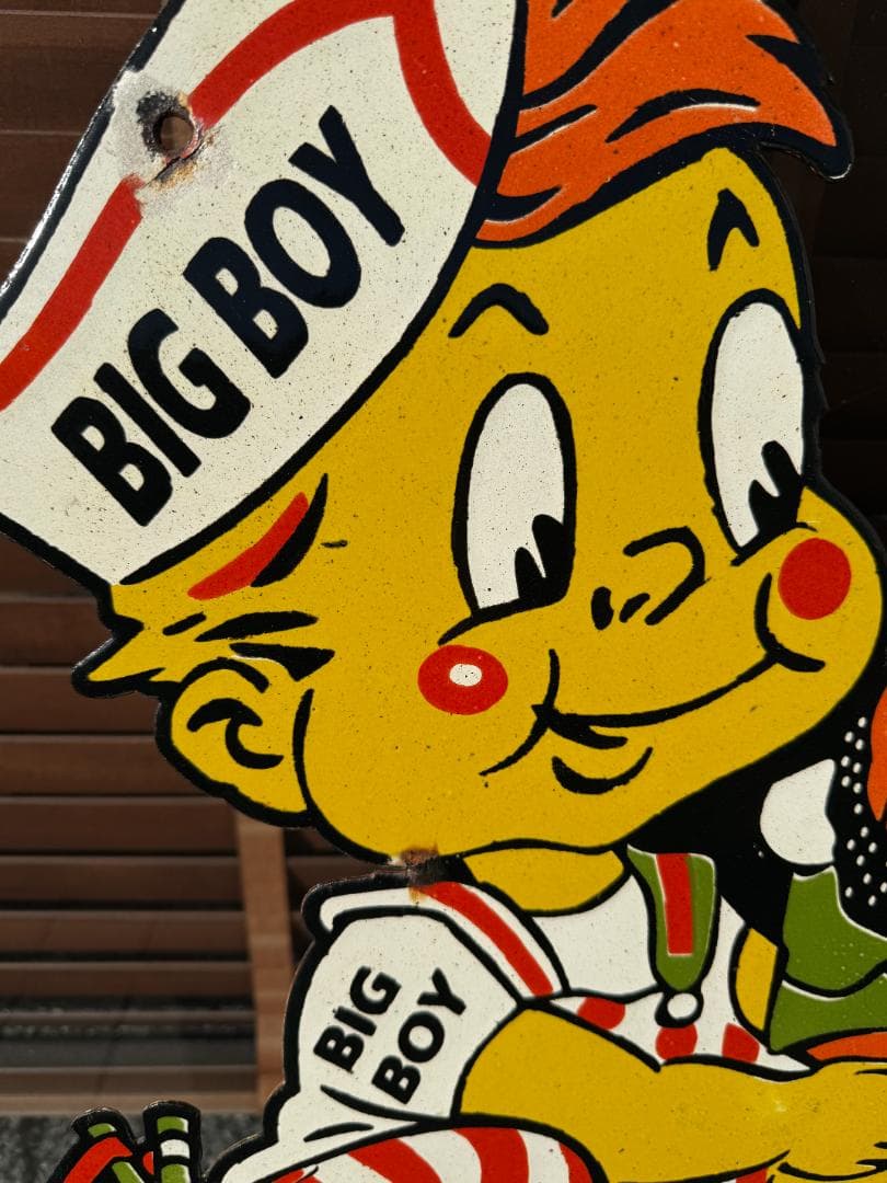 ビッグボーイ BIG BOY 看板 76cm ガレージ 世田谷ベース