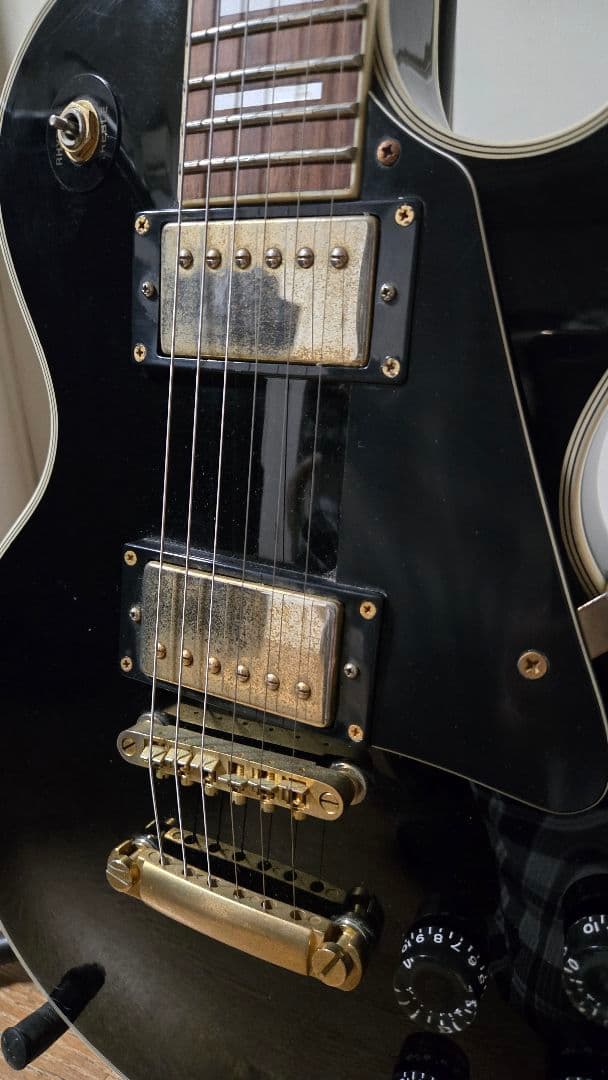 Photogenic レスポールカスタム エレキギター ブラック