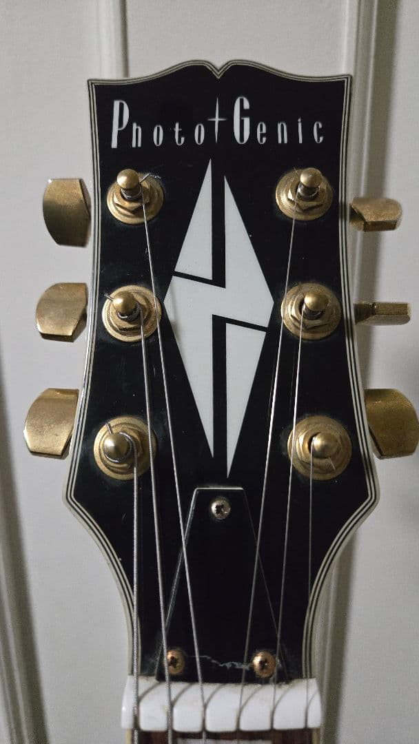 Photogenic レスポールカスタム エレキギター ブラック