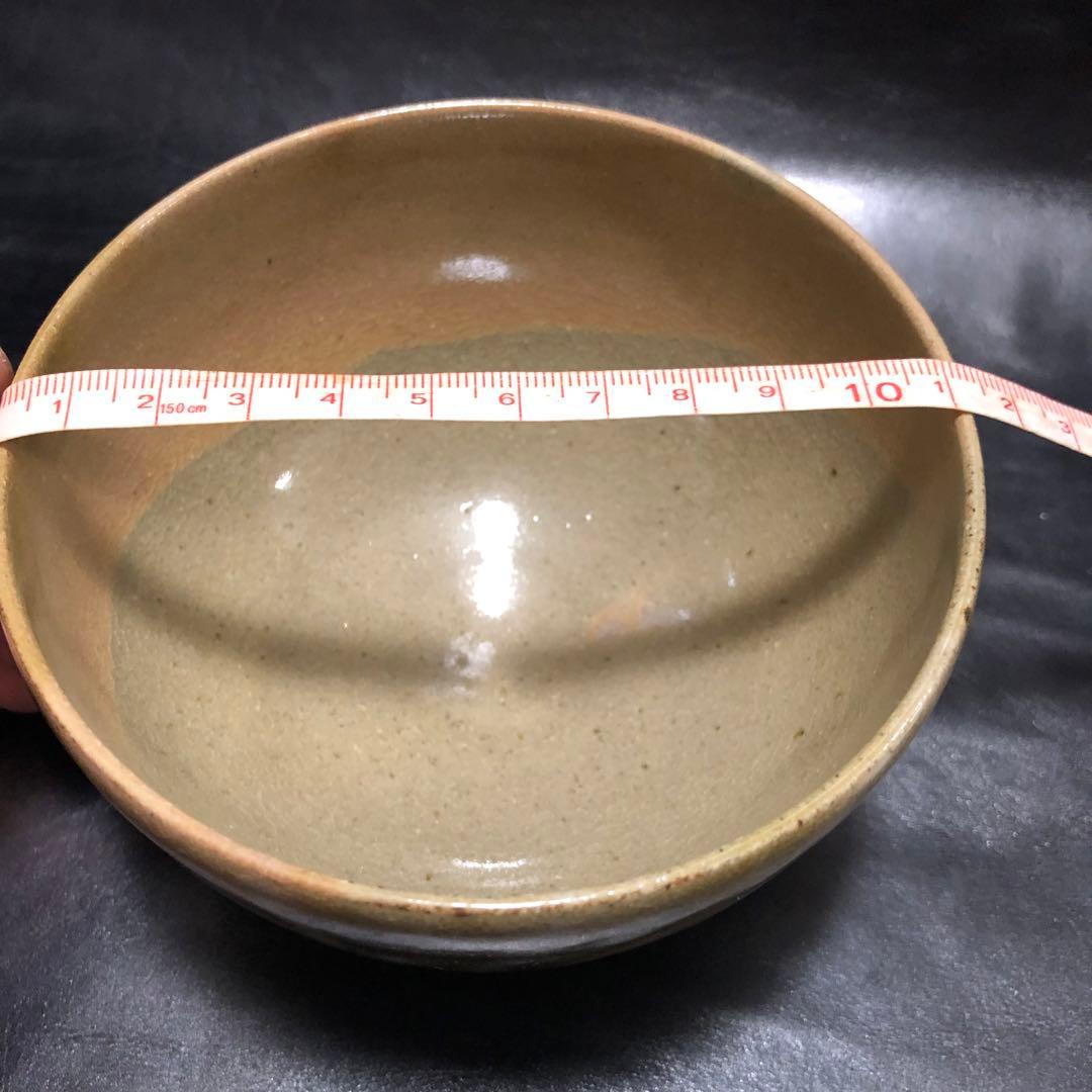 美しい古美術◾️蔵から美しい重なり合う釉薬の抹茶茶碗が出て来