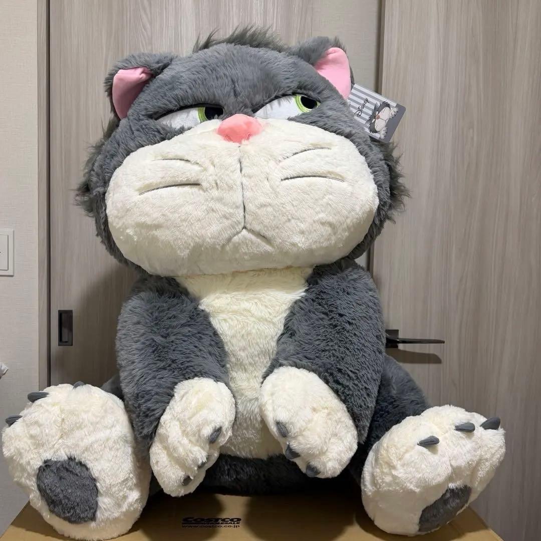 コストコ ルシファー 特大ぬいぐるみ ブランケット付き 新品 圧縮なし