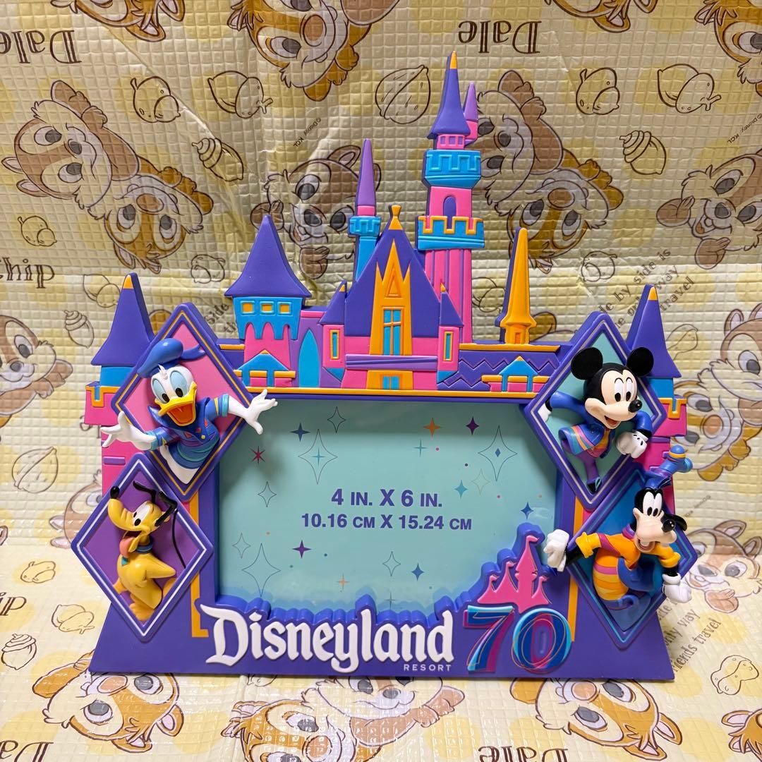 カリフォルニアディズニー 70周年 フォトフレーム - メルカリ
