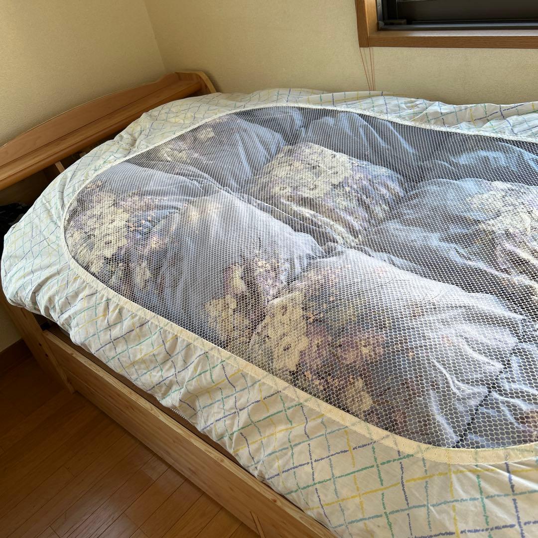 ①綺麗！来客用　花柄羽毛布団　掛け布団　たっぷり1.4kgふかふかあったかい！