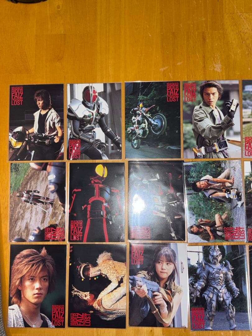 劇場版 仮面ライダーファイズ トレーディングカード フルコンプ全27枚