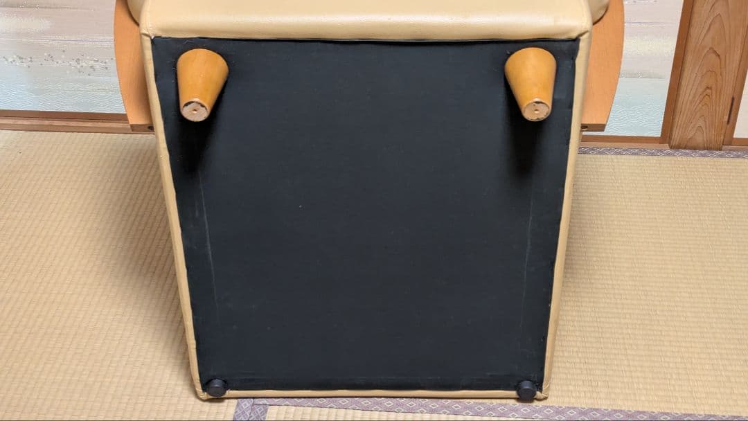 1人掛けソファ　レザー