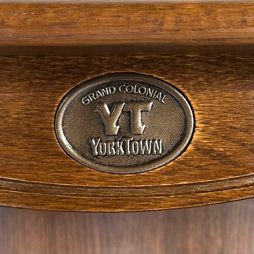 カリモク コロニアル 電話台 FAX台 引き出し2杯 観音扉付き収納ヨークタウン